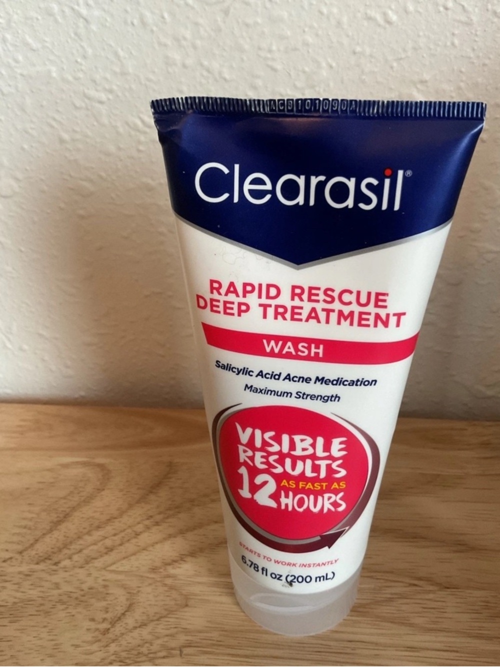 Clearasil Rapid Rescue Deep Treatment Acne Wash  Maximum Strength 6.78 Oz